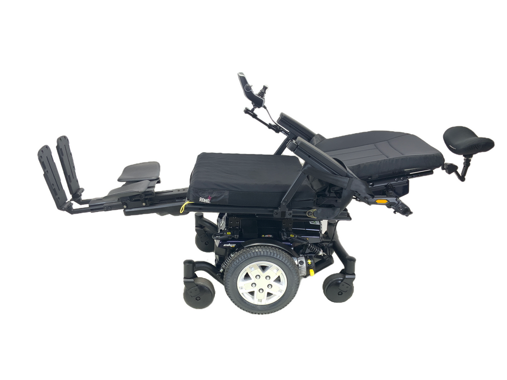 2018 Pride Mobility Quantum Q6 Edge HD Bariatric Heavy Duty Power Chair | 19" x 21" Seat | Tilt, Recline, Power Legs | 450 lbs. Limit-Mobility Equipment for Less
