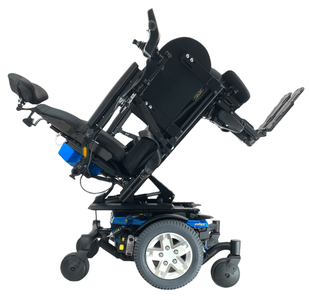 2018 Quantum Q6 Edge HD Bariatric Rehab Power Wheelchair | 23 x 24 Seat | Tilt, Recline, Power Legs | Only 6 Miles!-Mobility Equipment for Less