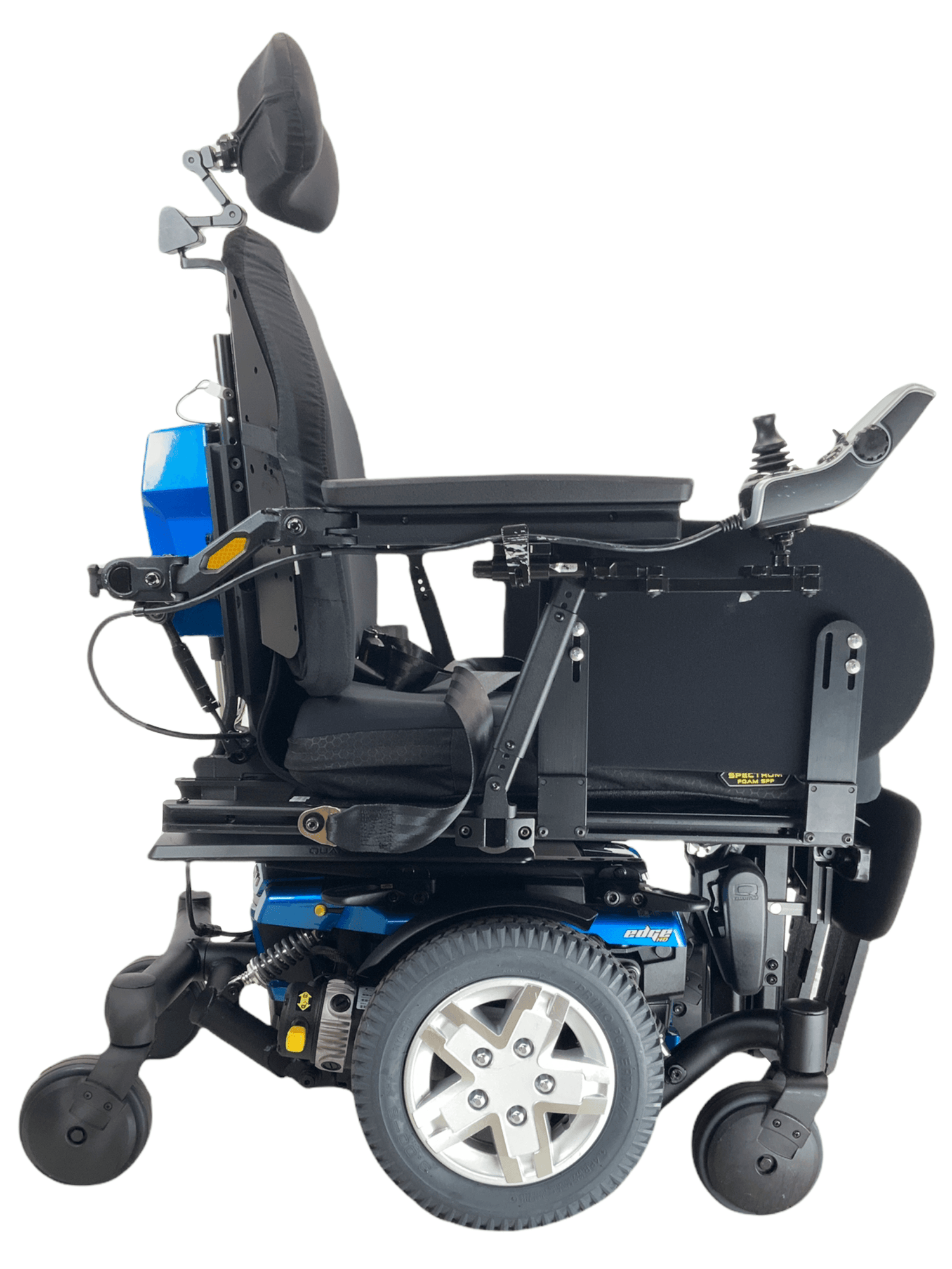 2018 Quantum Q6 Edge HD Bariatric Rehab Power Wheelchair | 23 x 24 Seat | Tilt, Recline, Power Legs | Only 6 Miles!-Mobility Equipment for Less