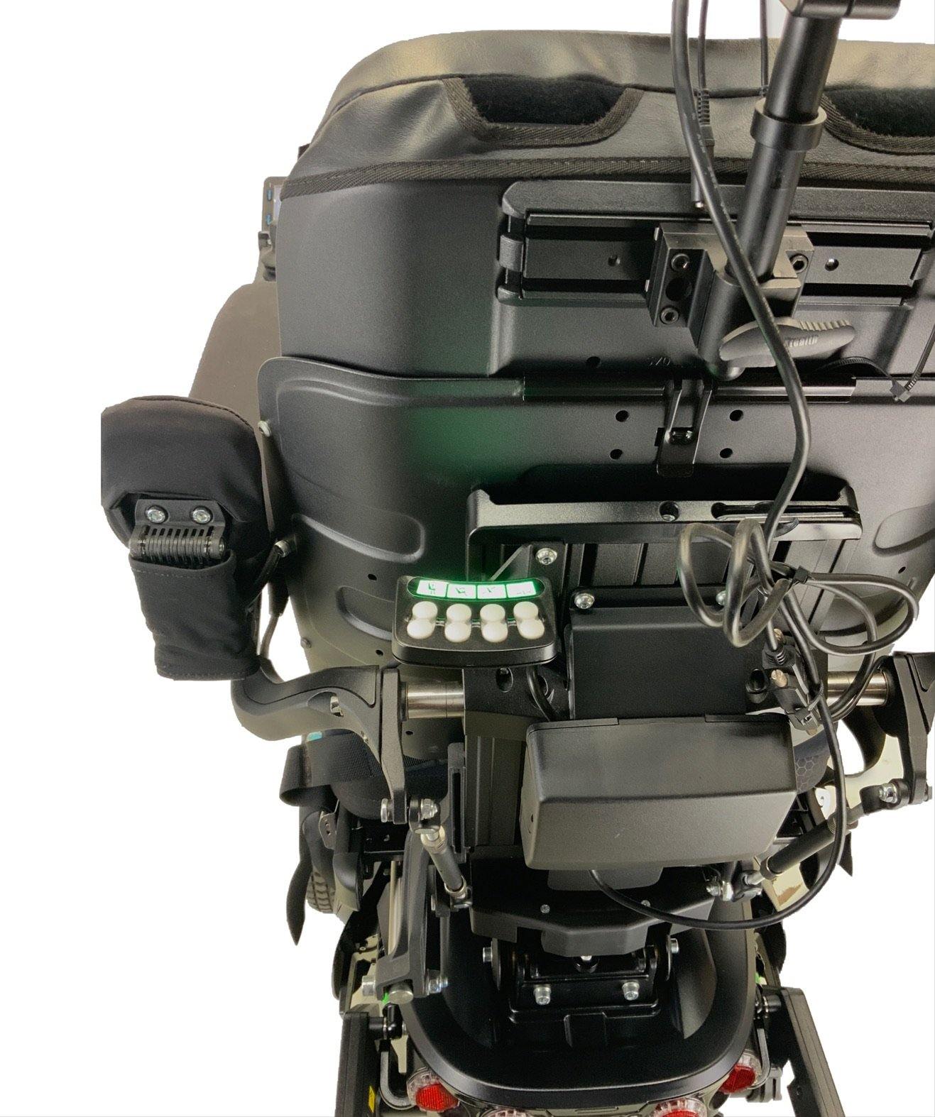 2019 Permobil F3 Corpus Rehab Power Chair | 18"x21" Seat | Head Array w/ Display | Seat Elevate, Tilt, Recline, Power Legs-Mobility Equipment for Less