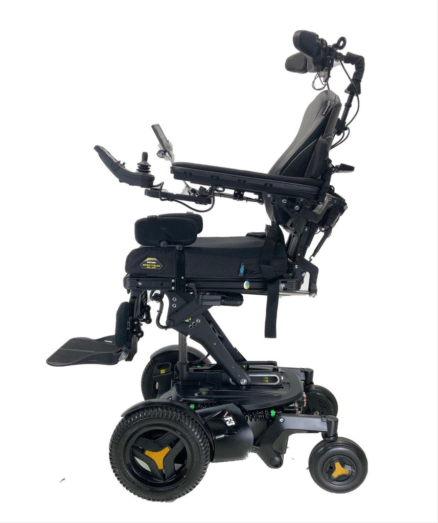 2019 Permobil F3 Corpus Rehab Power Chair | 18"x21" Seat | Head Array w/ Display | Seat Elevate, Tilt, Recline, Power Legs-Mobility Equipment for Less