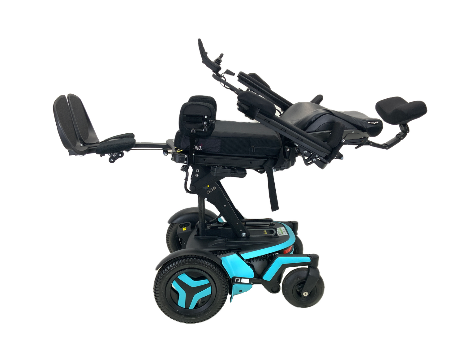 2019 Permobil F3 Power Chair | 17" x 17" Seat | Seat Elevate, Tilt, Recline & Power Legs | Only 37.1 Miles!-Mobility Equipment for Less