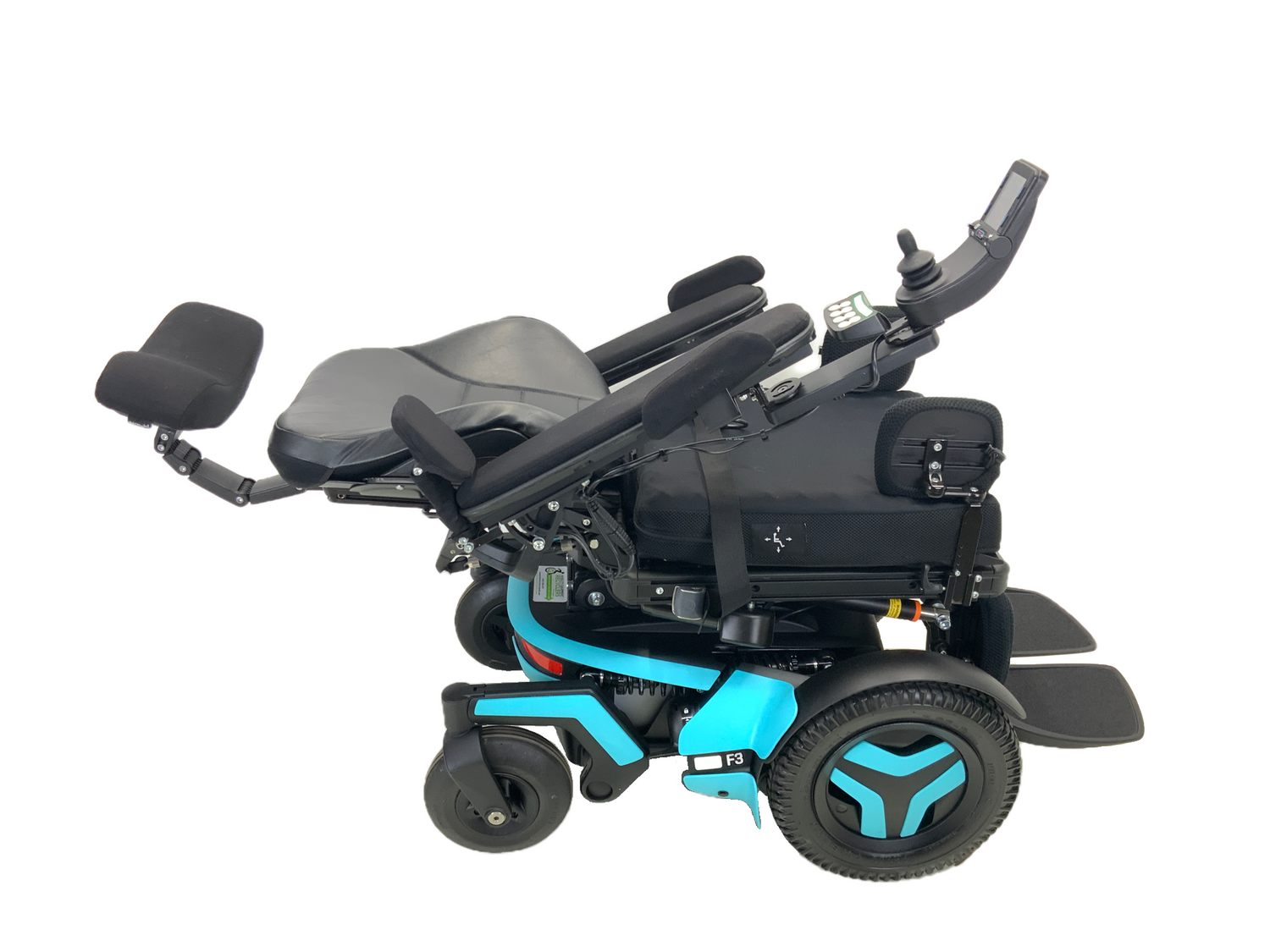 2019 Permobil F3 Power Chair | 17" x 17" Seat | Seat Elevate, Tilt, Recline & Power Legs | Only 37.1 Miles!-Mobility Equipment for Less
