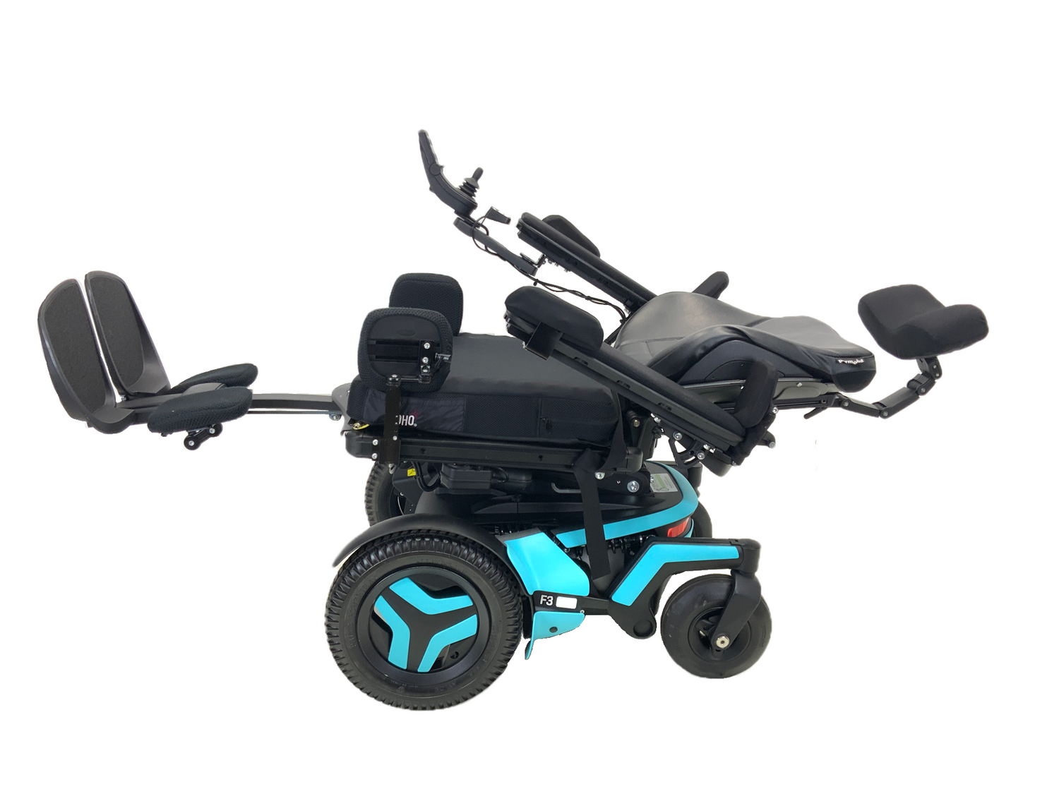 2019 Permobil F3 Power Chair | 17" x 17" Seat | Seat Elevate, Tilt, Recline & Power Legs | Only 37.1 Miles!-Mobility Equipment for Less