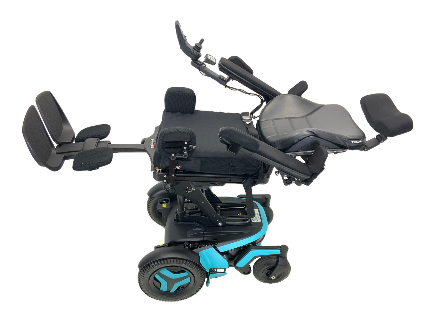 2019 Permobil F3 Power Chair | 17" x 17" Seat | Seat Elevate, Tilt, Recline & Power Legs | Only 37.1 Miles!-Mobility Equipment for Less