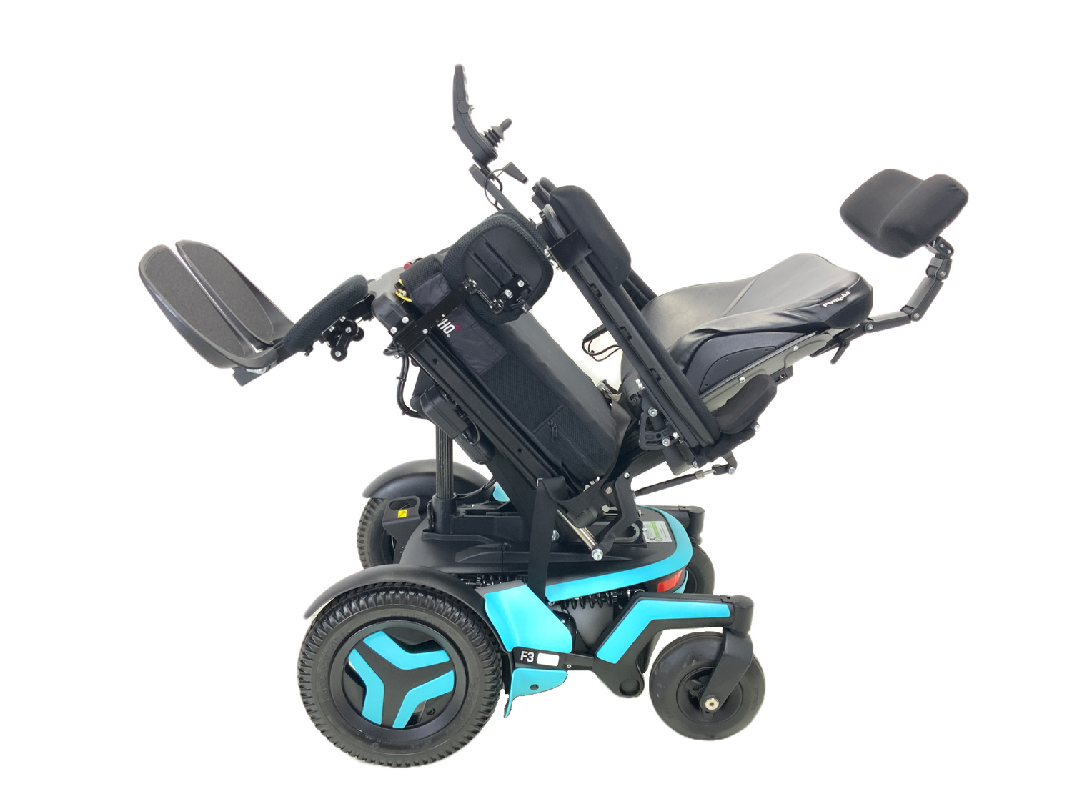2019 Permobil F3 Power Chair | 17" x 17" Seat | Seat Elevate, Tilt, Recline & Power Legs | Only 37.1 Miles!-Mobility Equipment for Less