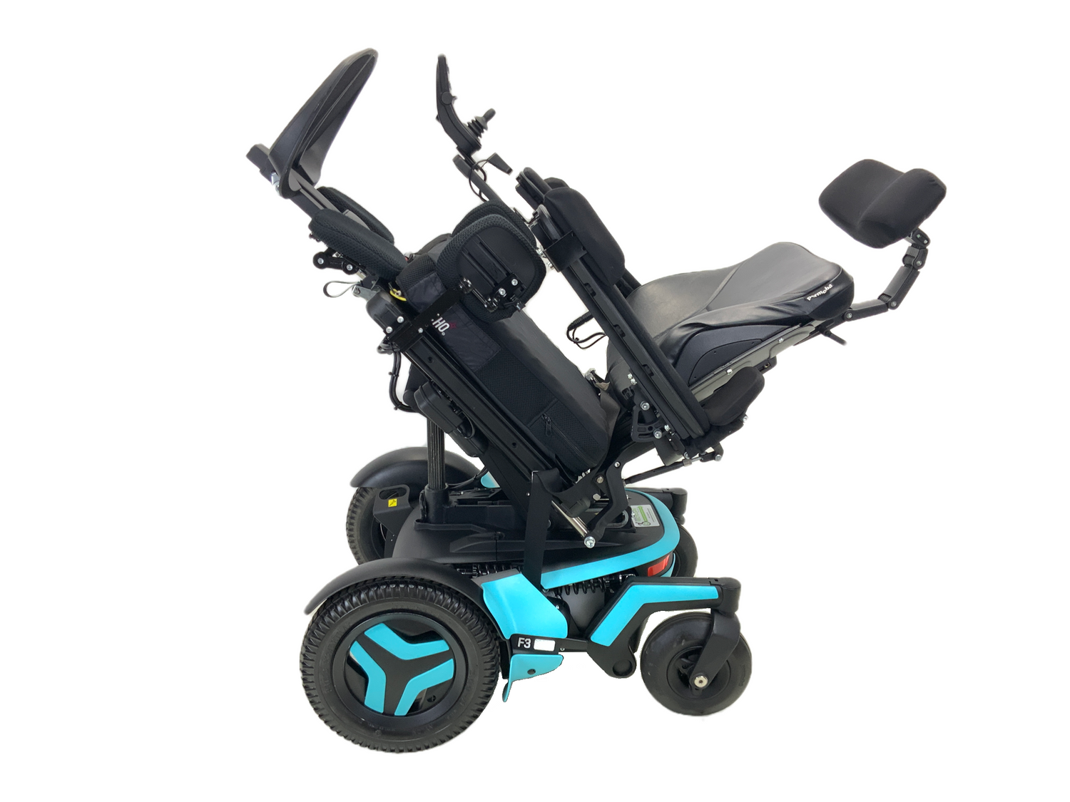 2019 Permobil F3 Power Chair | 17" x 17" Seat | Seat Elevate, Tilt, Recline & Power Legs | Only 37.1 Miles!-Mobility Equipment for Less