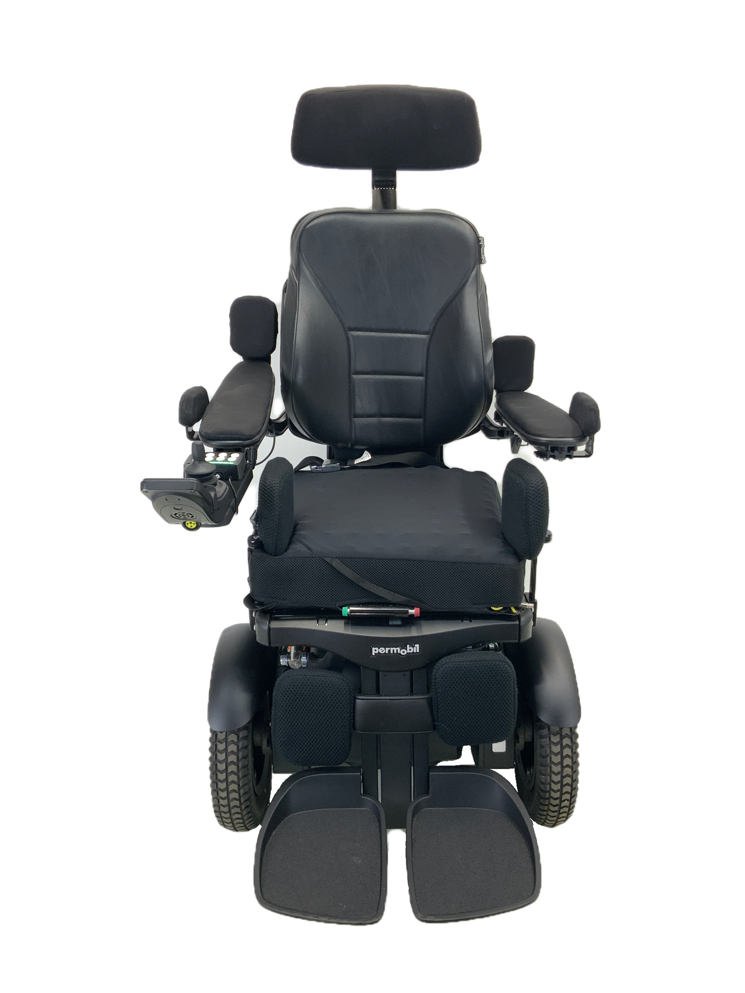2019 Permobil F3 Power Chair | 17" x 17" Seat | Seat Elevate, Tilt, Recline & Power Legs | Only 37.1 Miles!-Mobility Equipment for Less