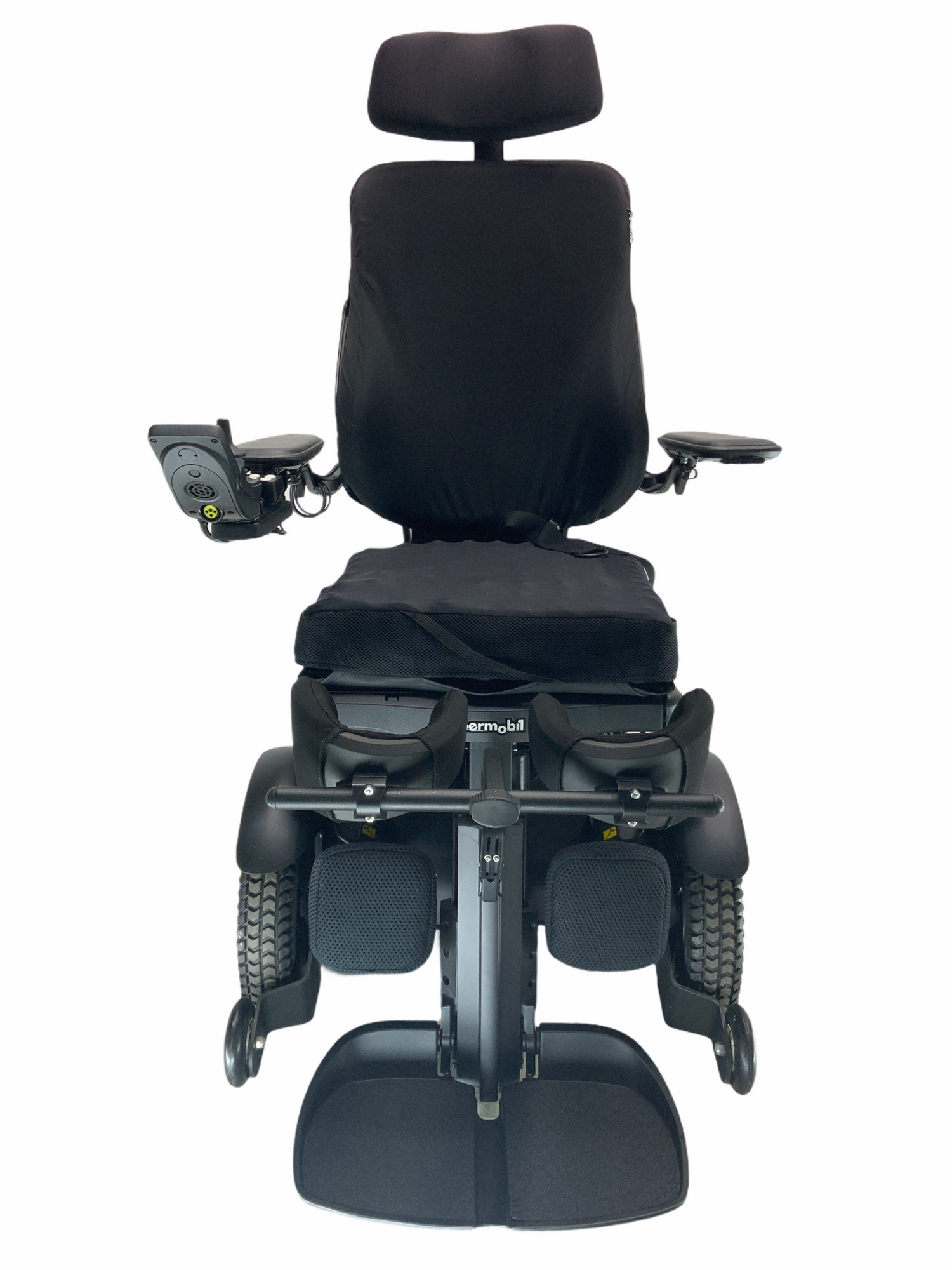 2019 Permobil F3 Rehab Power Chair | 17 x 18 Seat | Tilt, Recline, Power Legs. Leg Extension, Seat Elevate, Anterior Tilt-Mobility Equipment for Less
