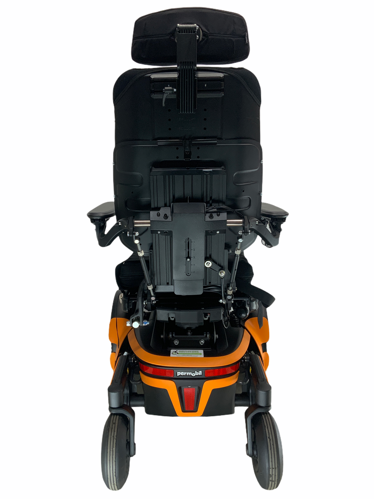 2019 Permobil F3 Rehab Power Chair | 17 x 18 Seat | Tilt, Recline, Power Legs. Leg Extension, Seat Elevate, Anterior Tilt-Mobility Equipment for Less