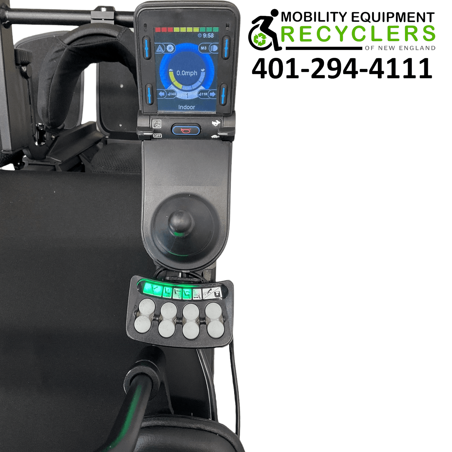 2019 Permobil F5 VS Rehab Power Wheelchair | 22 x 20 Seat | Vertical Standing, Seat Elevate, Tilt, Recline, Power Legs - Mobility Equipment for Less