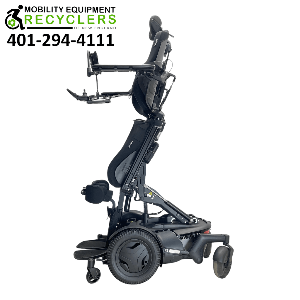 2019 Permobil F5 VS Rehab Power Wheelchair | 22 x 20 Seat | Vertical Standing, Seat Elevate, Tilt, Recline, Power Legs - Mobility Equipment for Less