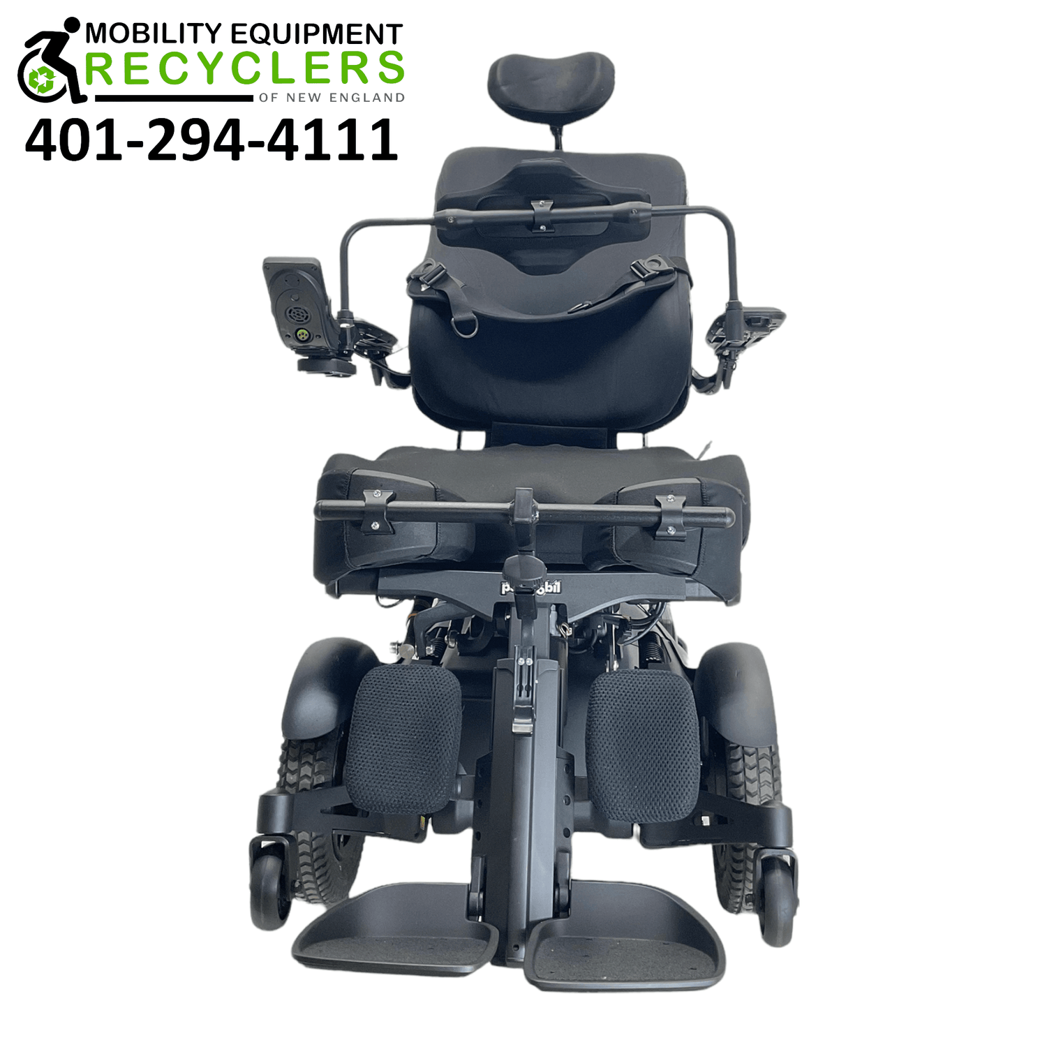 2019 Permobil F5 VS Rehab Power Wheelchair | 22 x 20 Seat | Vertical Standing, Seat Elevate, Tilt, Recline, Power Legs - Mobility Equipment for Less