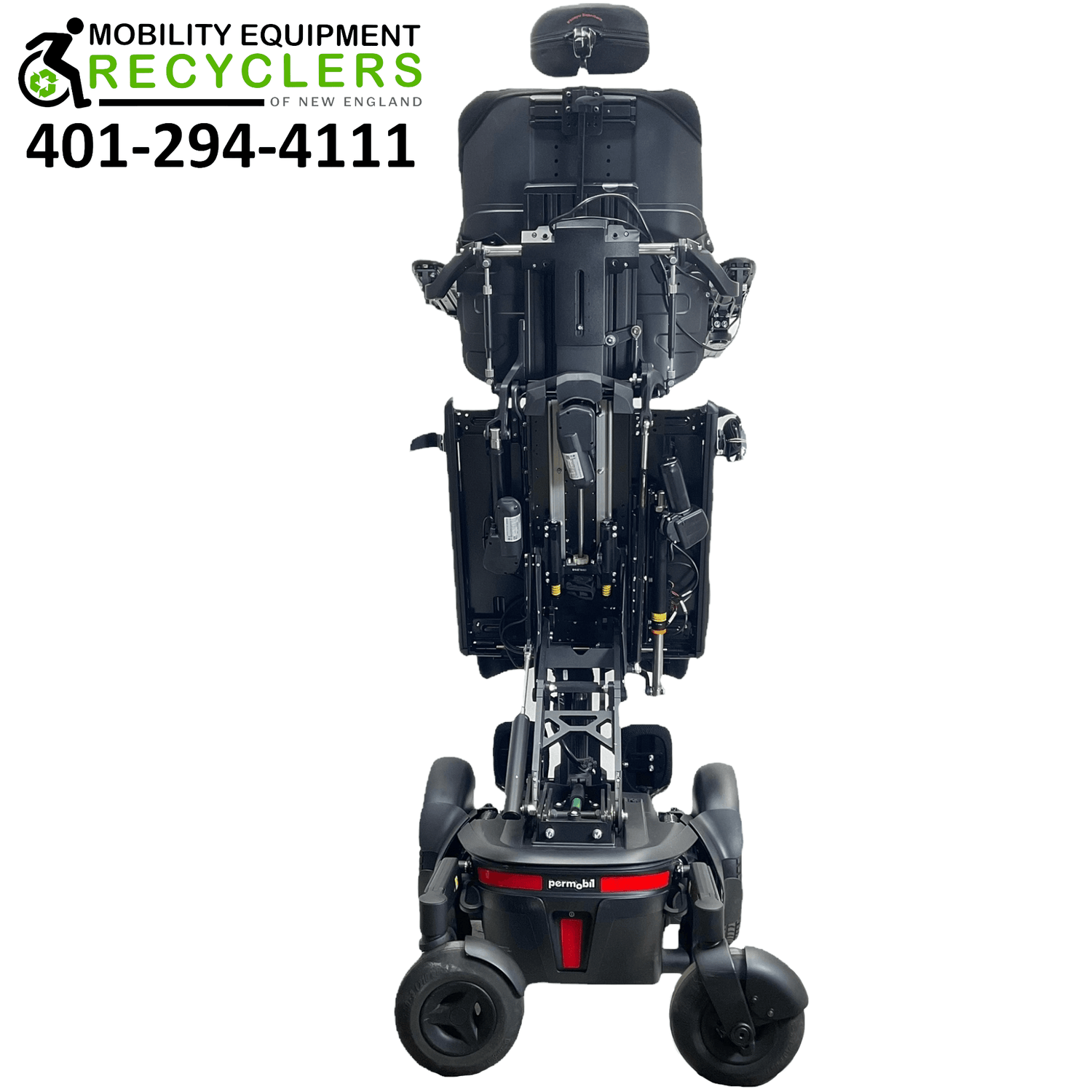 2019 Permobil F5 VS Rehab Power Wheelchair | 22 x 20 Seat | Vertical Standing, Seat Elevate, Tilt, Recline, Power Legs - Mobility Equipment for Less