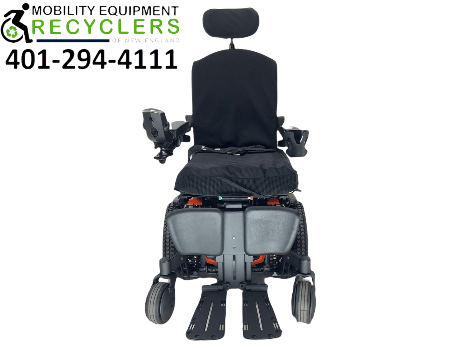 2019 Pride Mobility Quantum Q6 Edge 3 With Tru-Balance 3 & i-Level Rehab Power Chair | 16" x 20" Seat | Seat Elevate, Tilt, Recline, Power Legs, Power Extending Legs-Mobility Equipment for Less