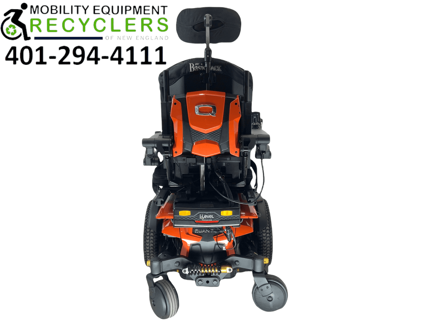 2019 Pride Mobility Quantum Q6 Edge 3 With Tru-Balance 3 & i-Level Rehab Power Chair | 16" x 20" Seat | Seat Elevate, Tilt, Recline, Power Legs, Power Extending Legs-Mobility Equipment for Less