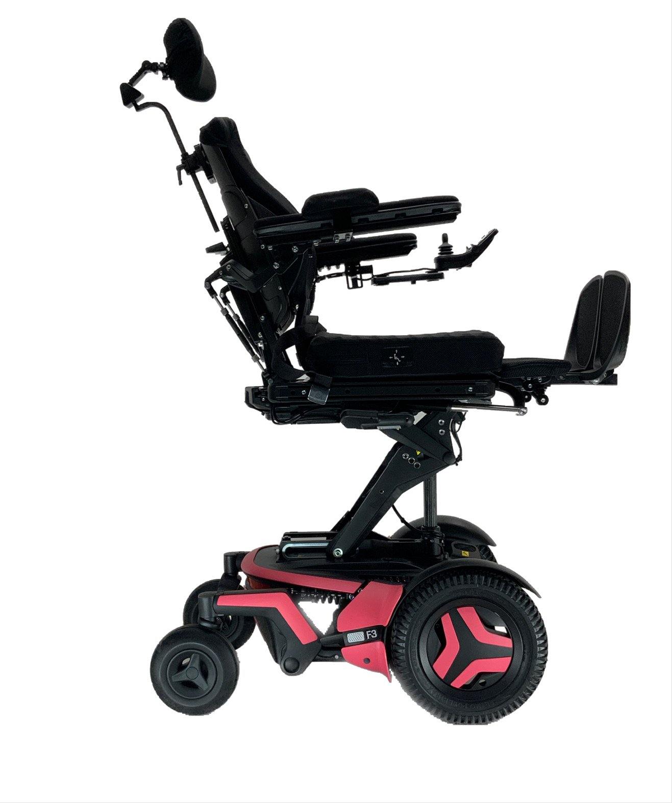 2020 Permobil F3 Rehab Power Chair | 0 Miles! | Tilt, Recline, Power Legs, Seat Elevate | 17 x 18 Seat-Mobility Equipment for Less