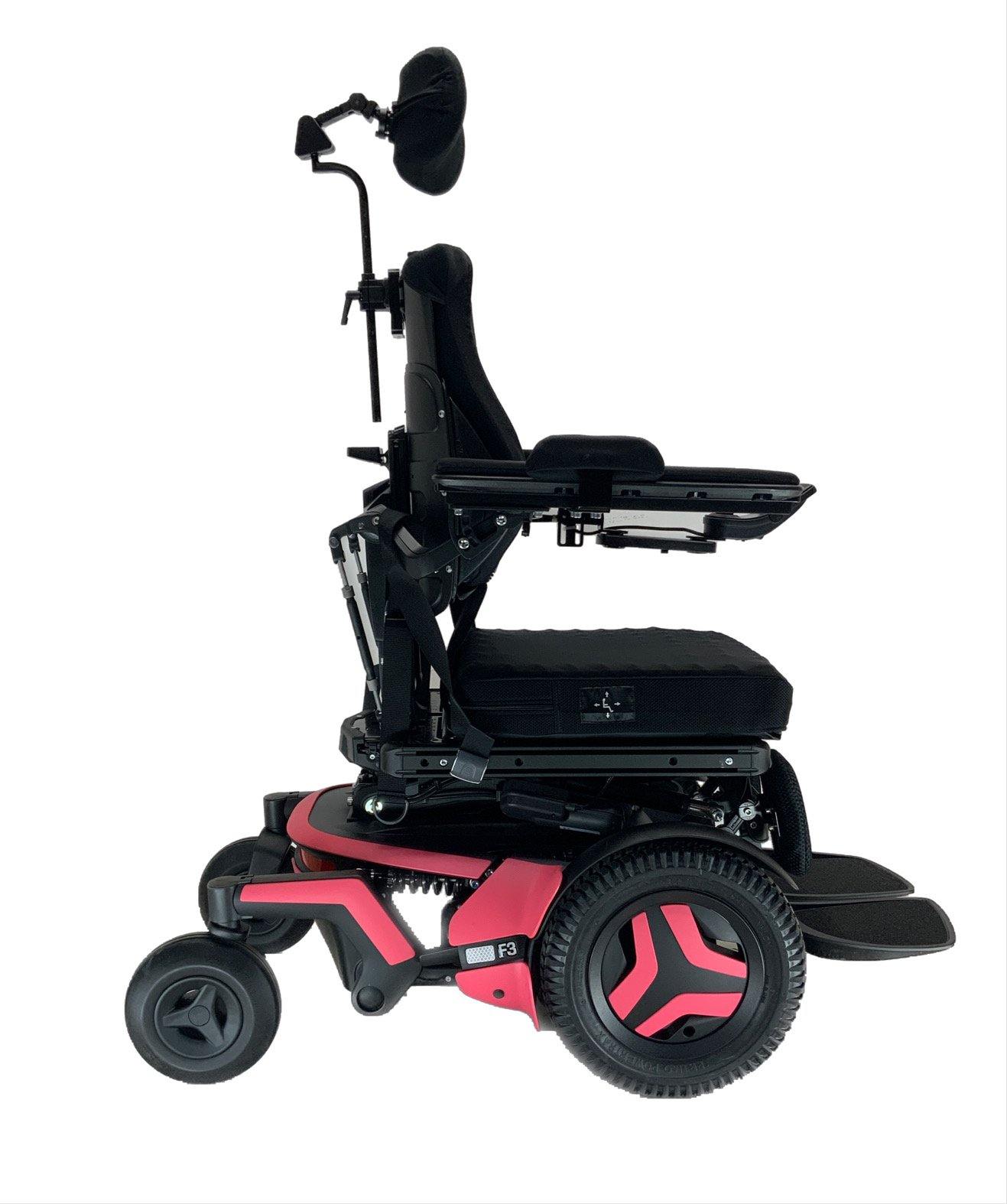 2020 Permobil F3 Rehab Power Chair | 0 Miles! | Tilt, Recline, Power Legs, Seat Elevate | 17 x 18 Seat-Mobility Equipment for Less