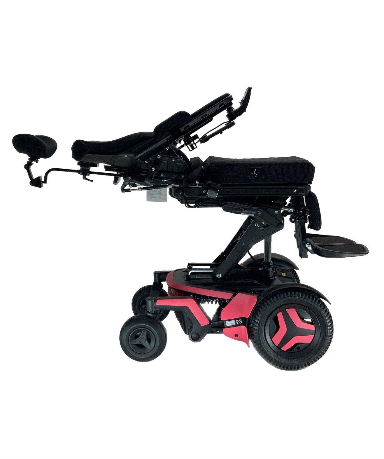 2020 Permobil F3 Rehab Power Chair | 0 Miles! | Tilt, Recline, Power Legs, Seat Elevate | 17 x 18 Seat-Mobility Equipment for Less