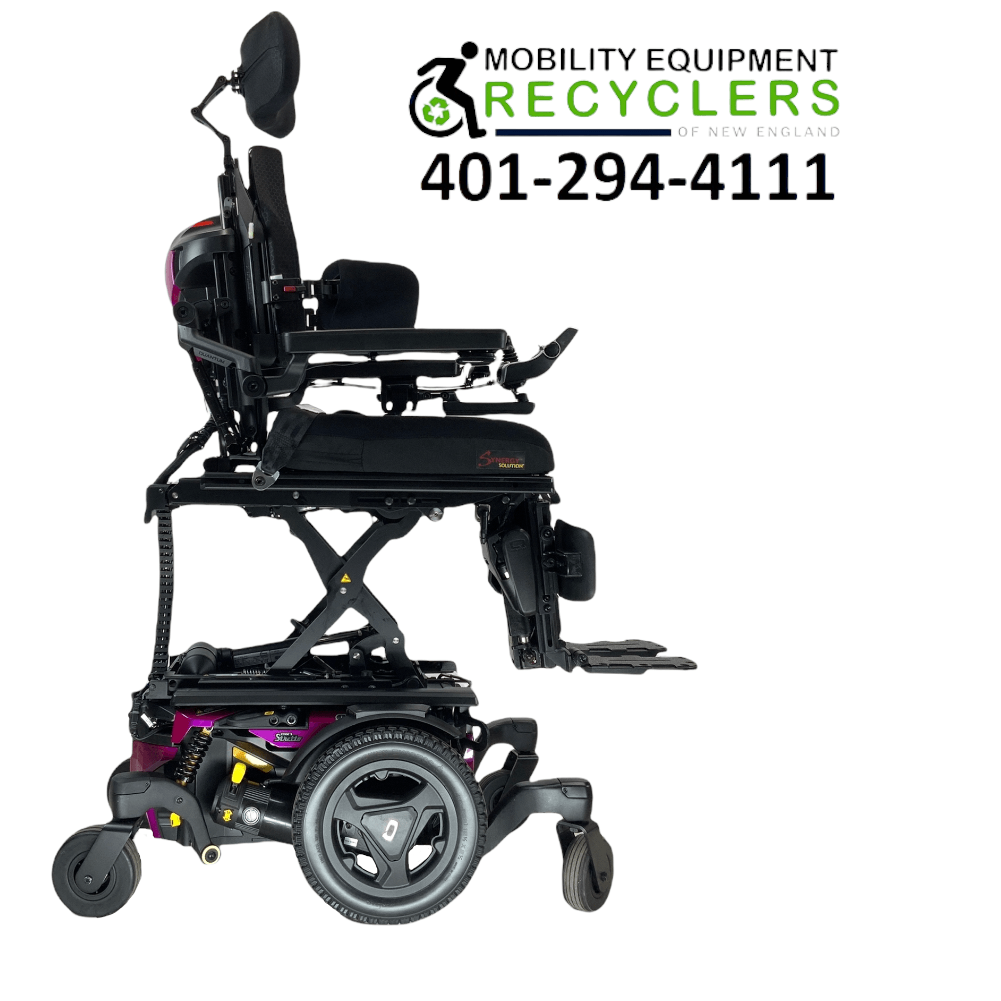 2020 Pride Mobility Quantum Q6 Edge 3 | Stretto | Tru-Balance 3 Seating  with I-Level | Rehab Power Chair | 16 x 18 Seat | Seat Elevate, Tilt