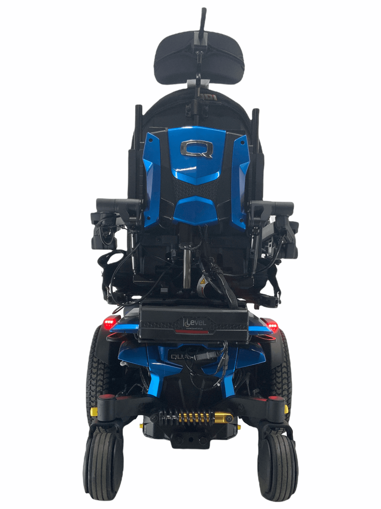 2020 Pride Mobility Quantum Q6 Edge 3 with iLevel Rehab Power Chair | 18" x 19" Seat | Seat Elevate, Tilt, Recline, Power Legs-Mobility Equipment for Less