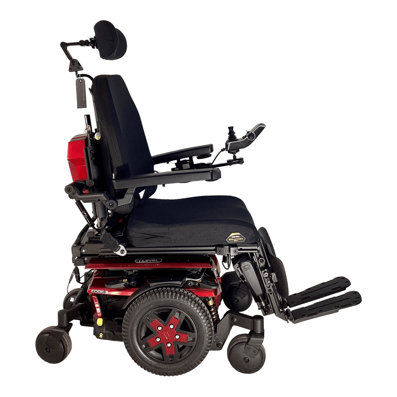 2020 Pride Mobility Quantum Q6 Edge 3 with iLevel Rehab Power Chair | 18 x 19 Seat |  Tilt, Recline, Power Legs, Seat Elevate - Only 26 Miles! - Mobility Equipment for Less