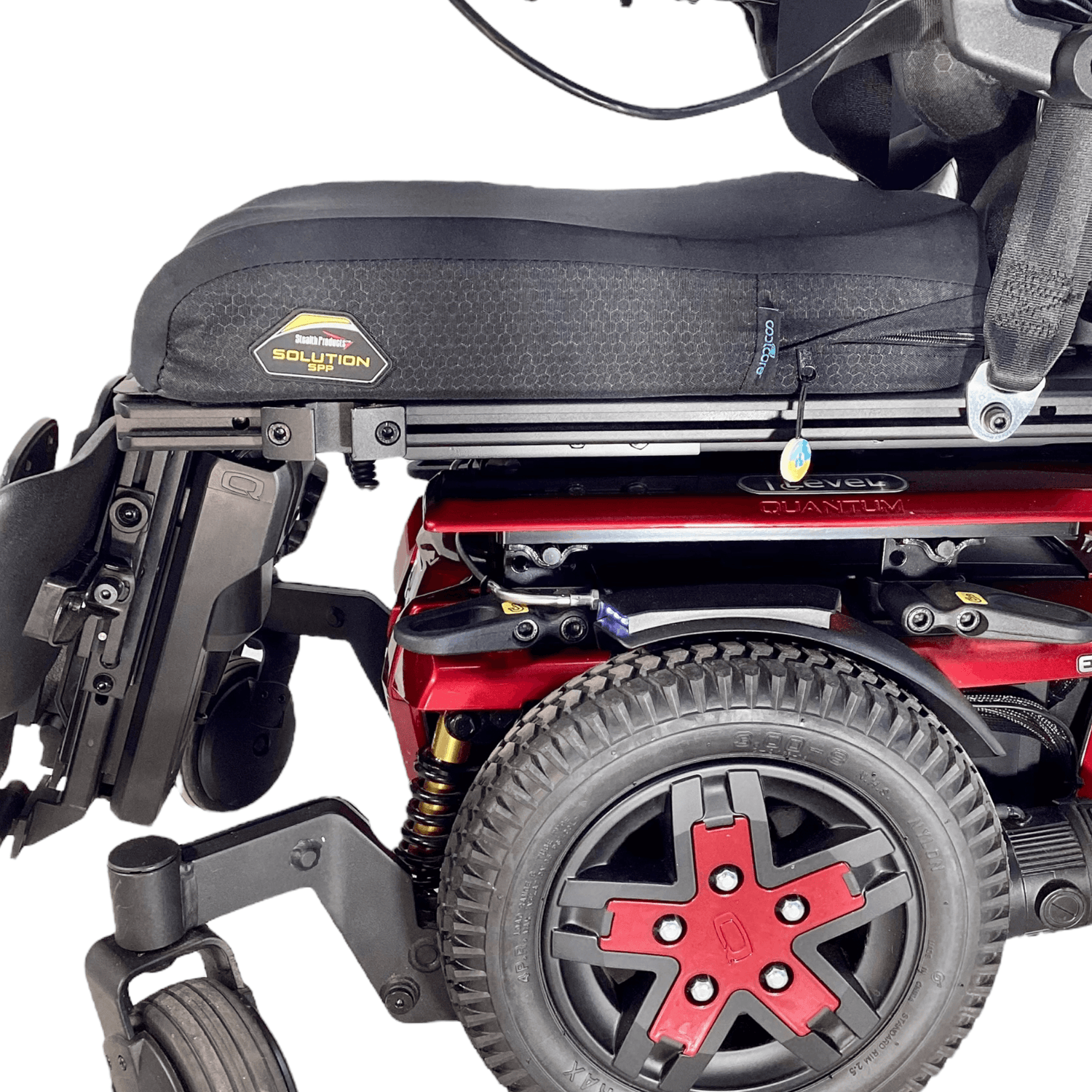 2020 Pride Mobility Quantum Q6 Edge 3 with iLevel Rehab Power Chair | 18 x 19 Seat |  Tilt, Recline, Power Legs, Seat Elevate - Only 26 Miles! - Mobility Equipment for Less