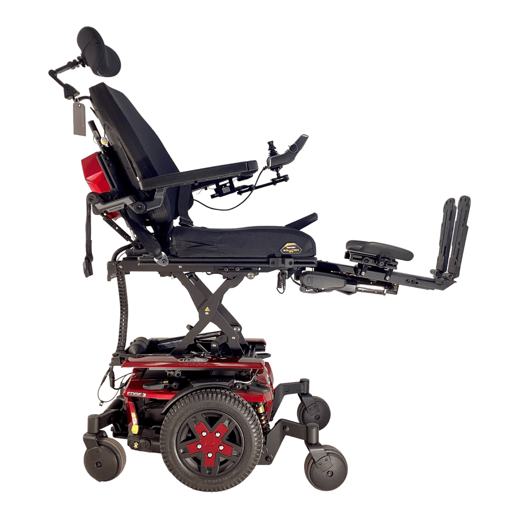 2020 Pride Mobility Quantum Q6 Edge 3 with iLevel Rehab Power Chair | 18 x 19 Seat |  Tilt, Recline, Power Legs, Seat Elevate - Only 26 Miles! - Mobility Equipment for Less