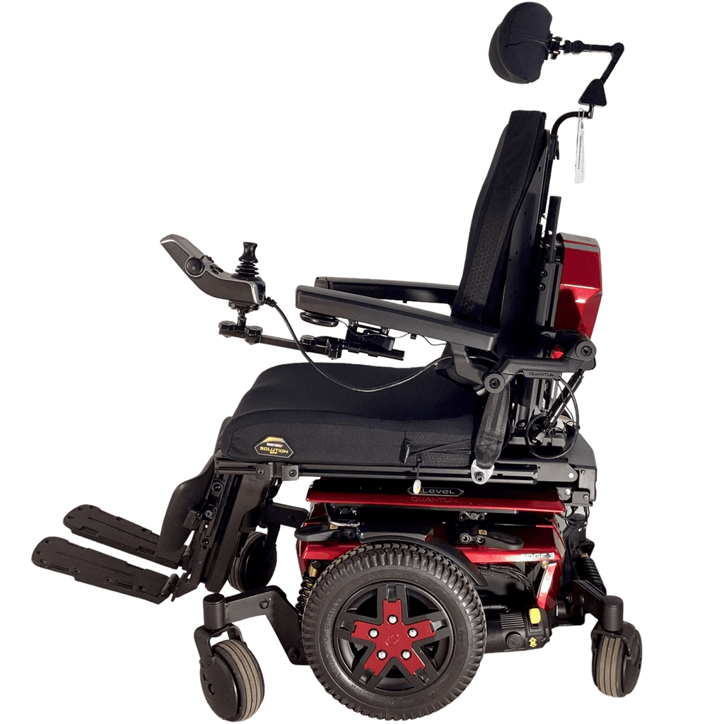 2020 Pride Mobility Quantum Q6 Edge 3 with iLevel Rehab Power Chair | 18 x 19 Seat |  Tilt, Recline, Power Legs, Seat Elevate - Only 26 Miles! - Mobility Equipment for Less