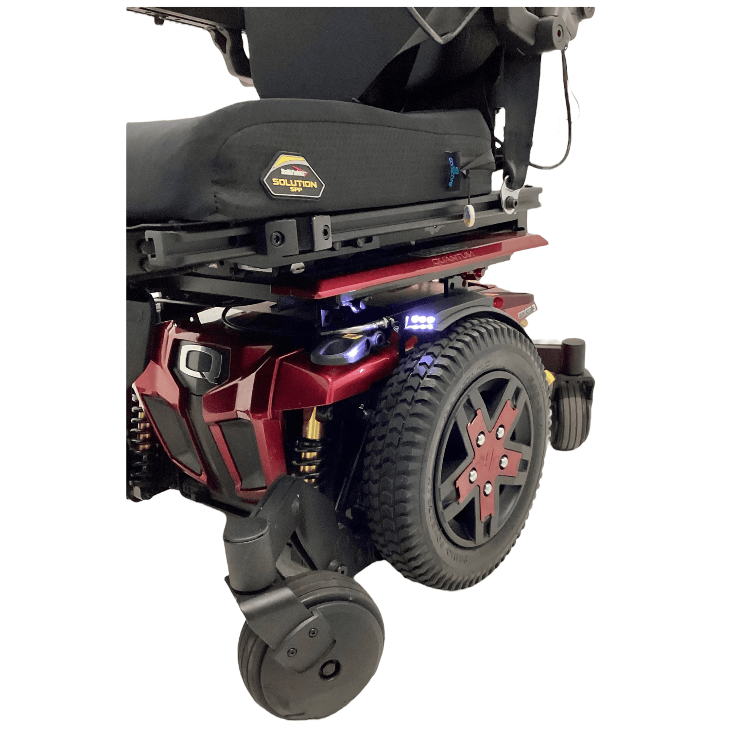 2020 Pride Mobility Quantum Q6 Edge 3 with iLevel Rehab Power Chair | 18 x 19 Seat |  Tilt, Recline, Power Legs, Seat Elevate - Only 26 Miles! - Mobility Equipment for Less