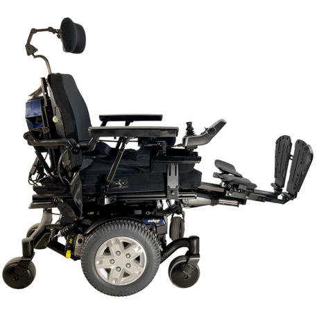 2020 Pride Mobility Quantum Q6 Edge HD Bariatric Power Chair | 22 x 22 Seat |  Transit Kit, Thigh Supports - Mobility Equipment for Less