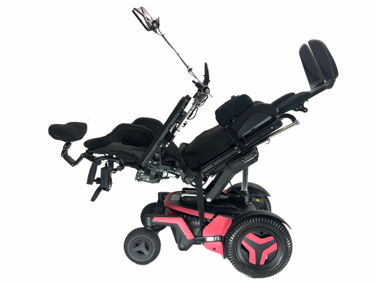 2021 Permobil F3 Rehab Power Chair | 15 x 21 Seat | Tilt, Recline, Power Legs, Seat Elevate | Only 13 Miles!-Mobility Equipment for Less