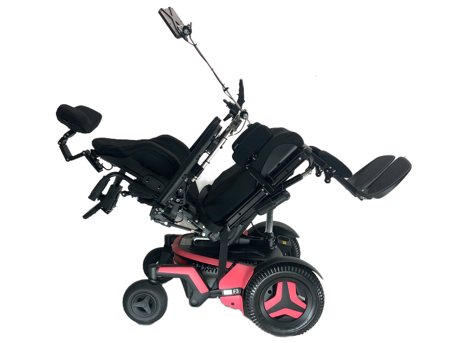 2021 Permobil F3 Rehab Power Chair | 15 x 21 Seat | Tilt, Recline, Power Legs, Seat Elevate | Only 13 Miles!-Mobility Equipment for Less