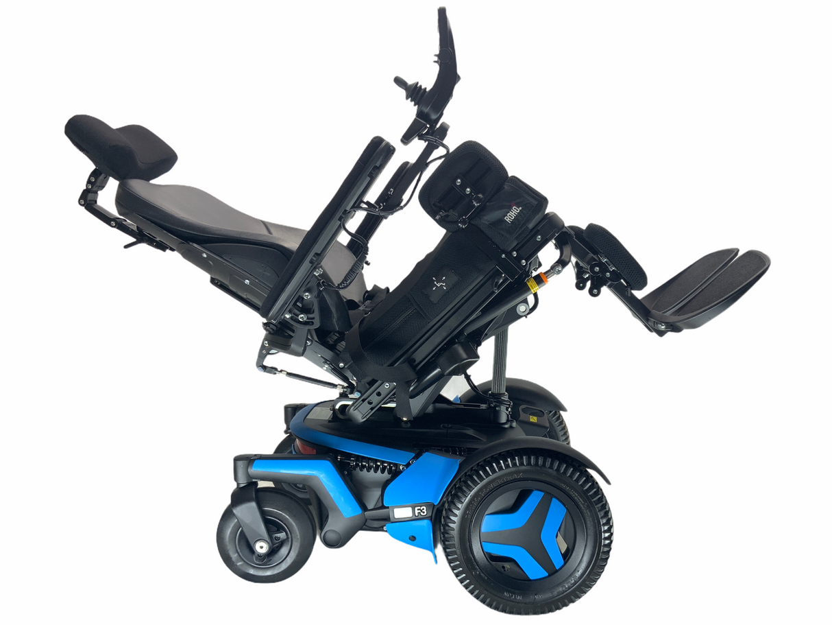 2021 Permobil F3 Rehab Power Chair | 18 x 20 Seat | Tilt, Recline, Power Legs | Only 4 Miles!-Mobility Equipment for Less