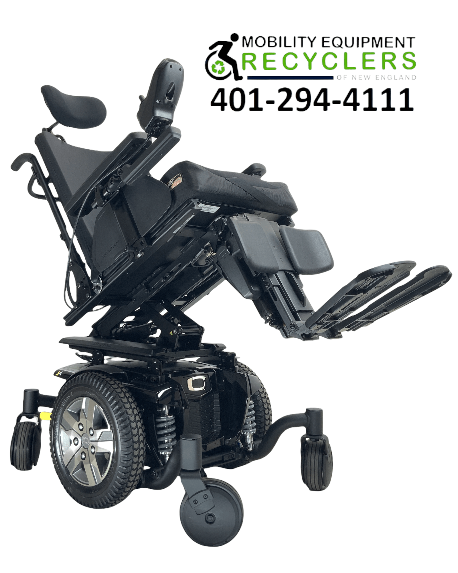 New 2021 Pride Mobility Quantum J4 Power Chair 18" x 18" Mobility