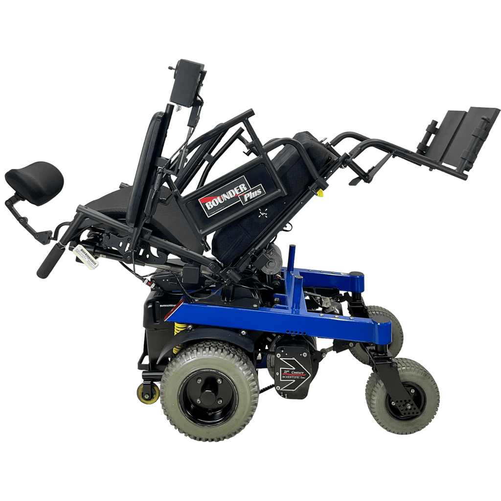 21st Century Scientific Inc Bounder Plus Off-Road Power Chair | 18 x 16 Seat | Contoured Headrest - Mobility Equipment for Less