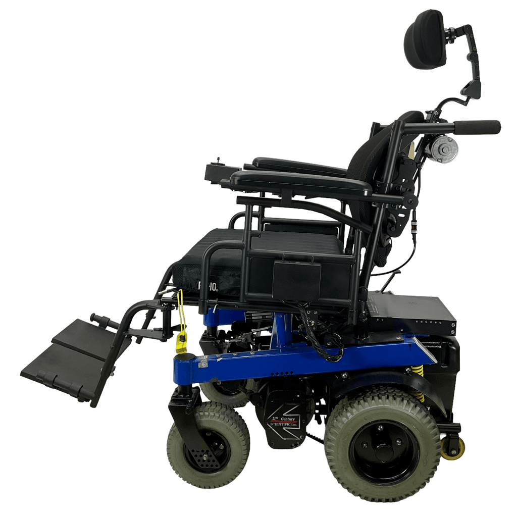 21st Century Scientific Inc Bounder Plus Off-Road Power Chair | 18 x 16 Seat | Contoured Headrest - Mobility Equipment for Less