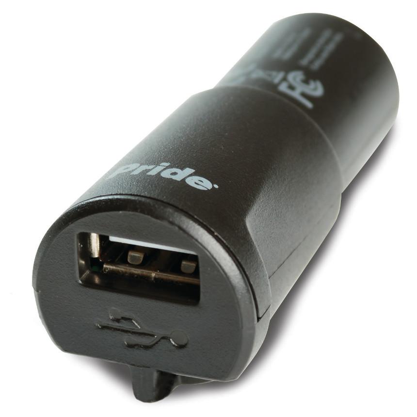 Pride XLR USB charging port