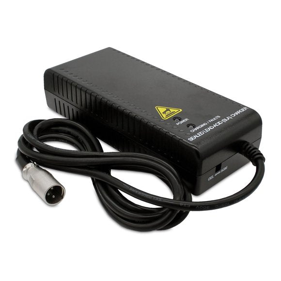 Overhead view of Universal Power Group Off-Board battery charger