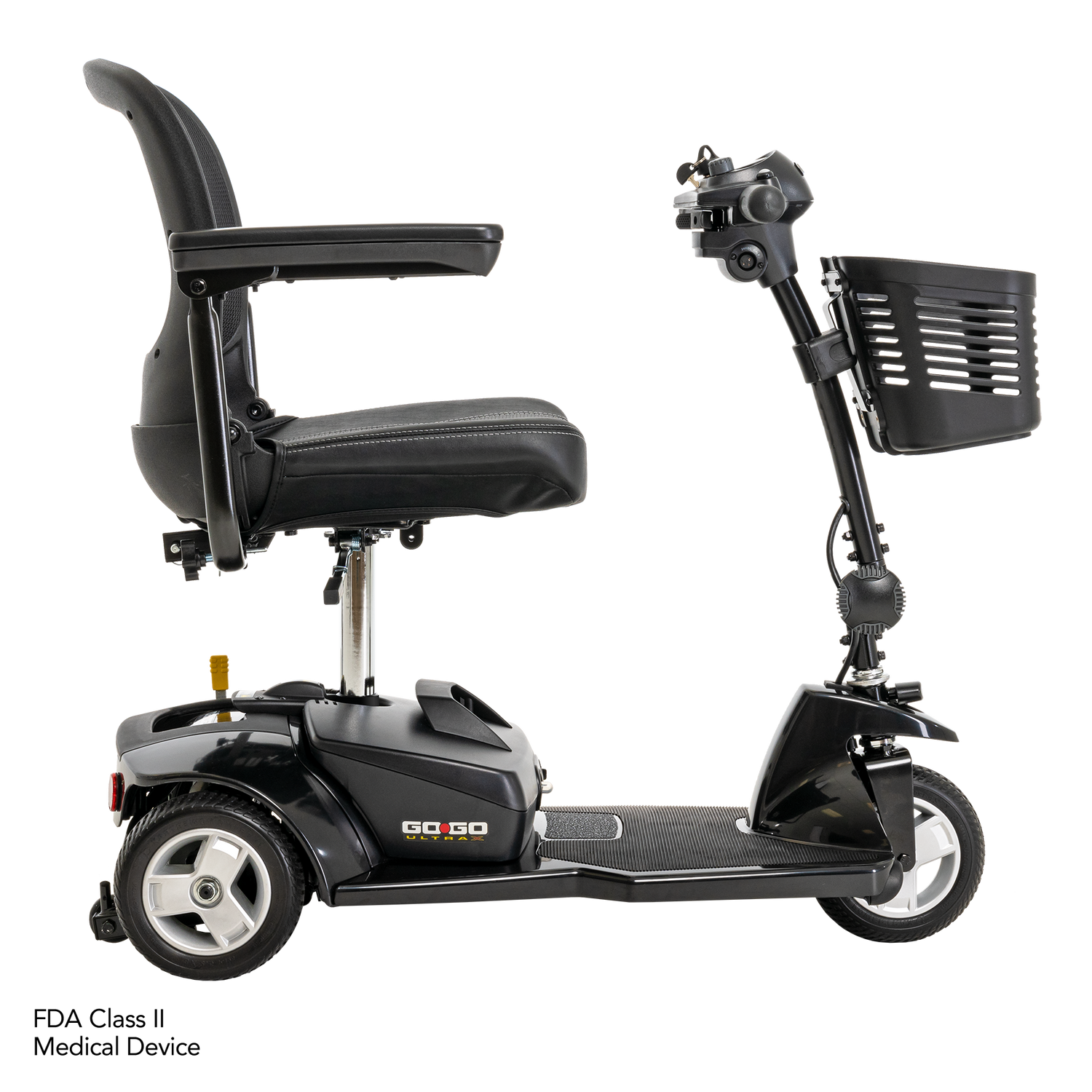 lightweight portable scooter go go ultra x 3-wheel