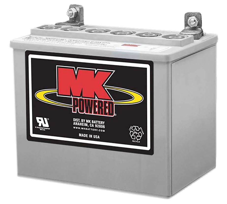 View of 12V 35AH MK Battery