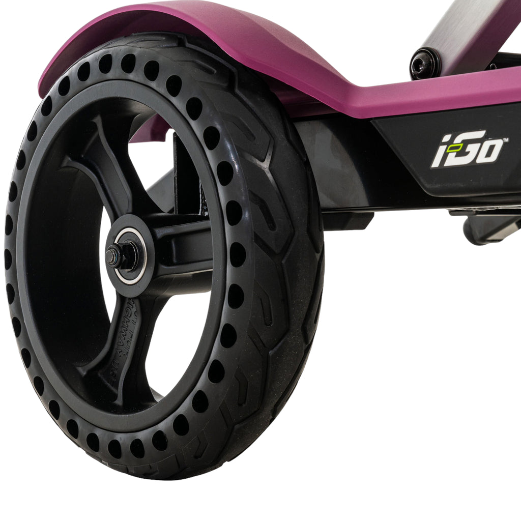 i-Go scooter perforated tires