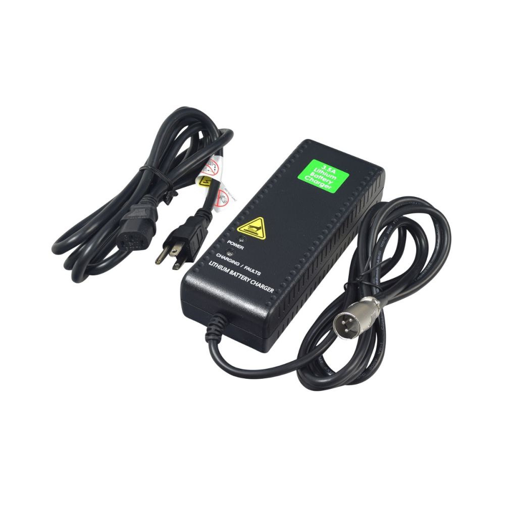 Overhead view of Pride i-Go & Go-Go Endurance battery charger