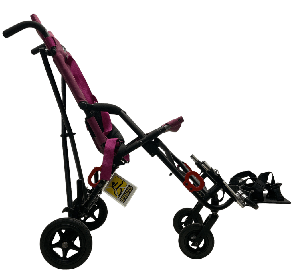 convaid cruiser 12 pink pediatric stroller right side