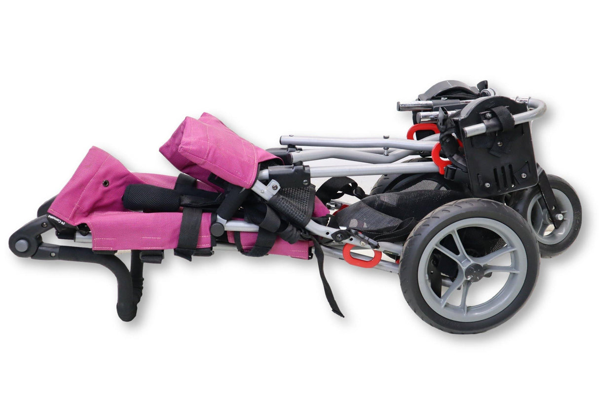 Convaid Cruiser 14 Special Needs Stroller Pediatric Wheelchair | 13" x 16" Seat | Adjustable Push Handle-Mobility Equipment for Less