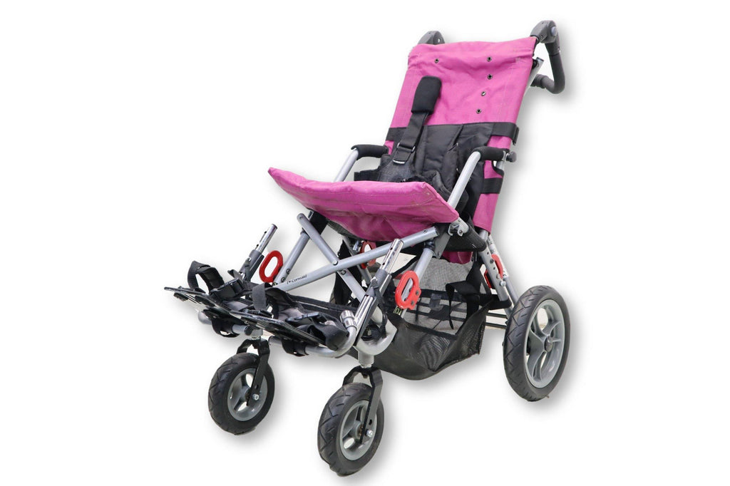 Convaid Cruiser 14 Special Needs Stroller Pediatric Wheelchair | 13" x 16" Seat | Adjustable Push Handle-Mobility Equipment for Less