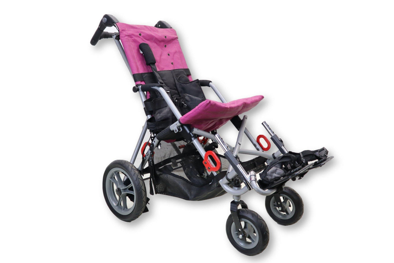 Convaid Cruiser 14 Special Needs Stroller Pediatric Wheelchair | 13" x 16" Seat | Adjustable Push Handle-Mobility Equipment for Less