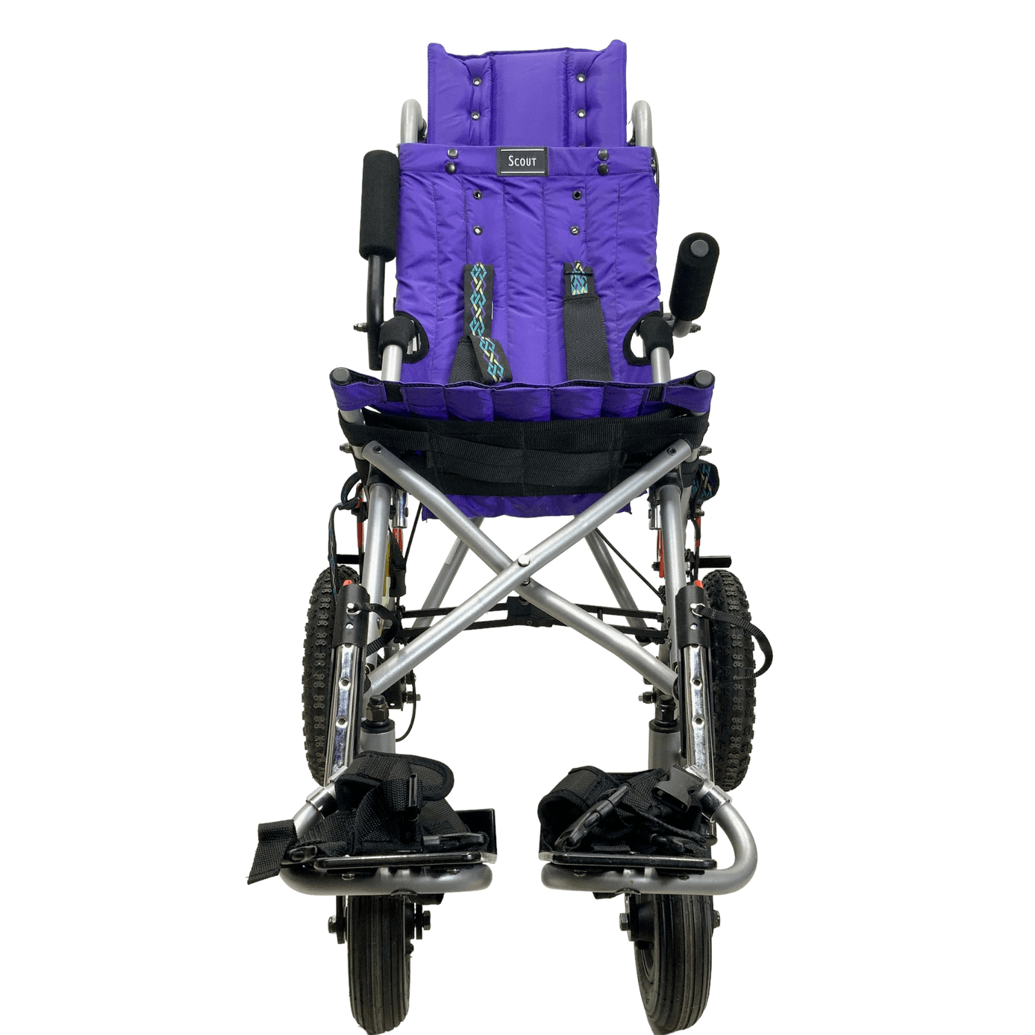 Convaid Cruiser Scout 12 Pediatric Stroller | 16 x 12.5 Seat | Tool-free Depth Adjustment - Mobility Equipment for Less