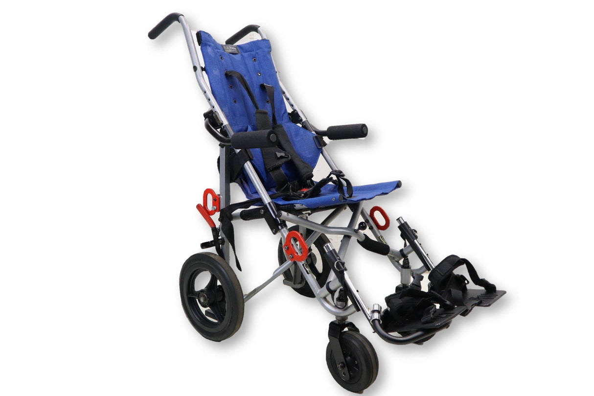 Convaid EZ-Rider 14 Pediatric Stroller Wheelchair | 13" x 14" Seat | Collapsible Stroller-Mobility Equipment for Less