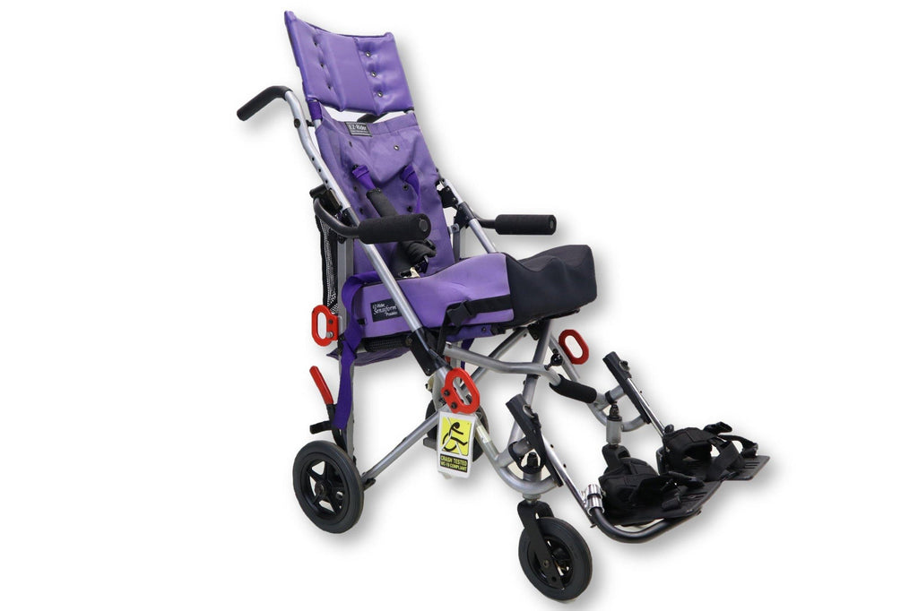 Convaid EZ-Rider 14 Special Needs Stroller Pediatric Wheelchair | 14" x 18" Seat | Collapsible Stroller-Mobility Equipment for Less